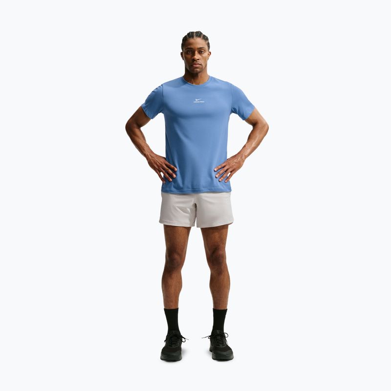 Men's training shirt Nike Pro indigo storm/white 2