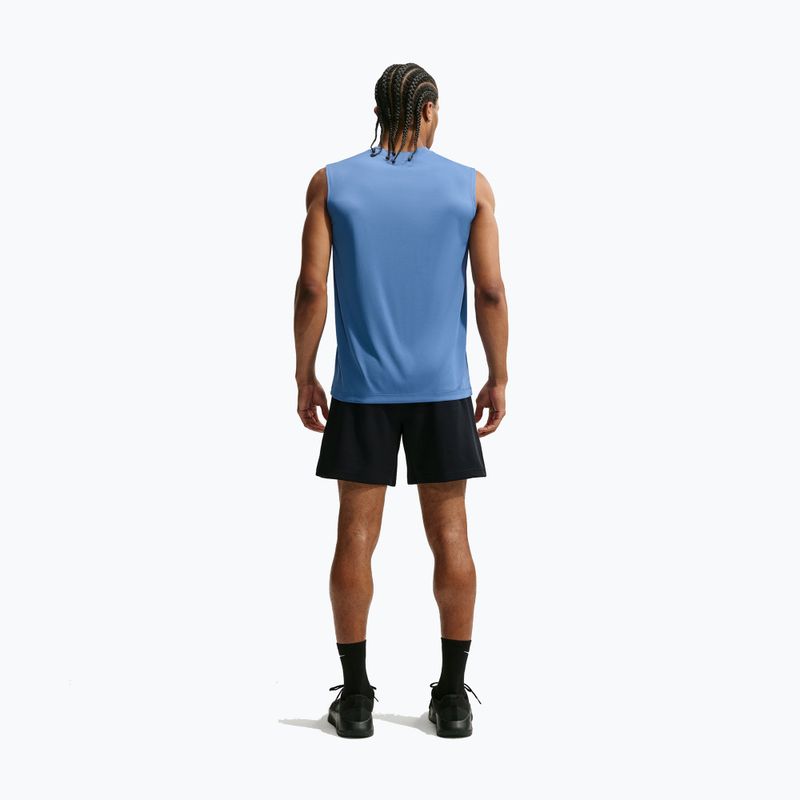 Men's training shirt Nike Dri-FIT Sleeveless Training Top indigo storm/white 2