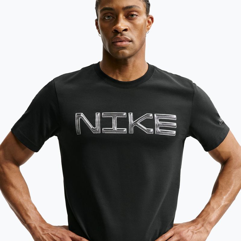Men's training shirt Nike Dri-FIT Training T-Shirt black/white 3