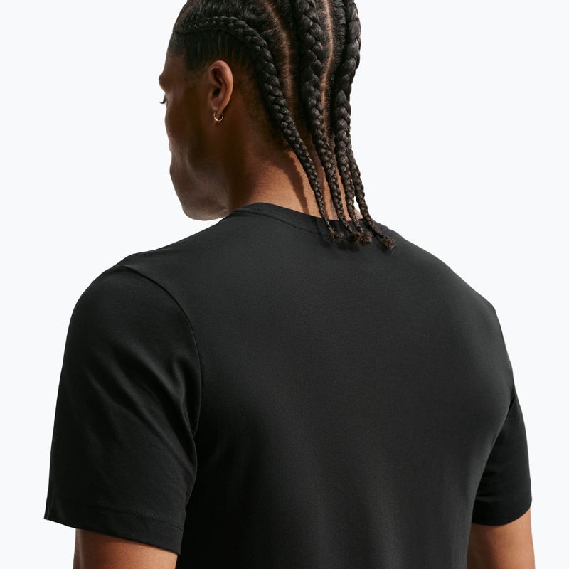 Men's training shirt Nike Pro black/hyper pink 4