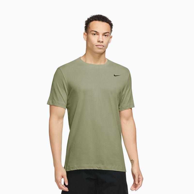 Men's training shirt Nike Dri-FIT dusty olive/black