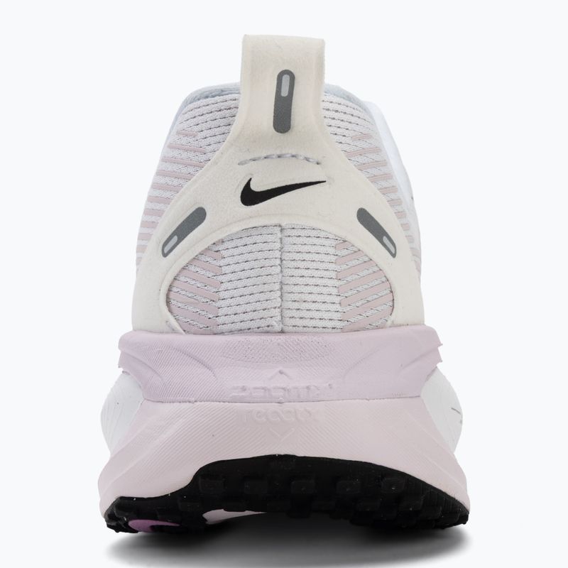 Women's Nike Vomero 18 Wide Running Shoes white/bleached lilac/light magenta/black 6