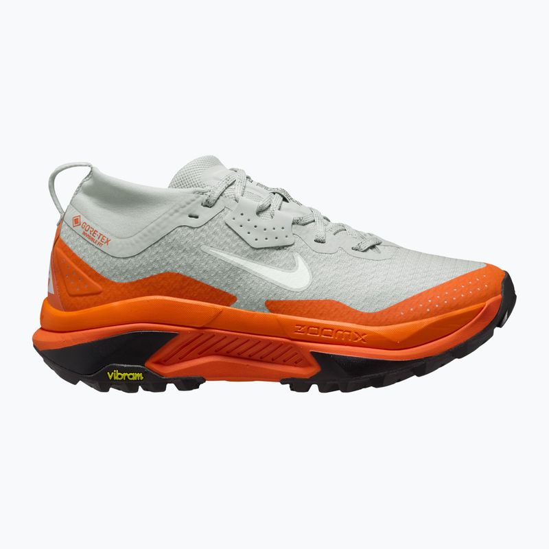 Men's running shoes Nike ACG Zegama Trail GORE-TEX light silver/safety orange/summit white
