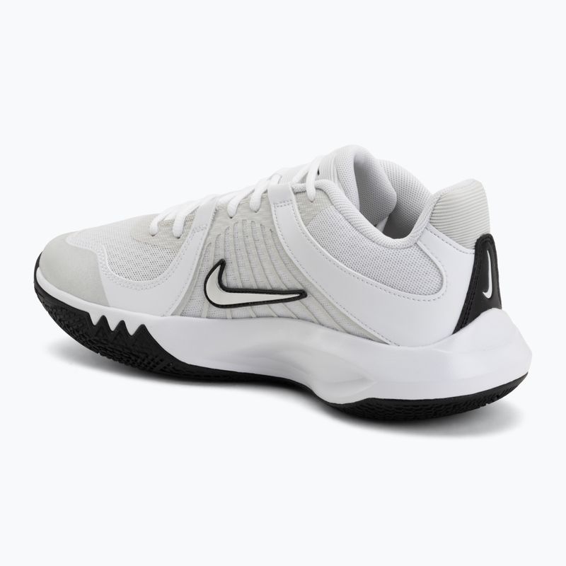 Volleyball shoes Nike Zoom Hyperspeed Court 2 white/metallic silver/black 3