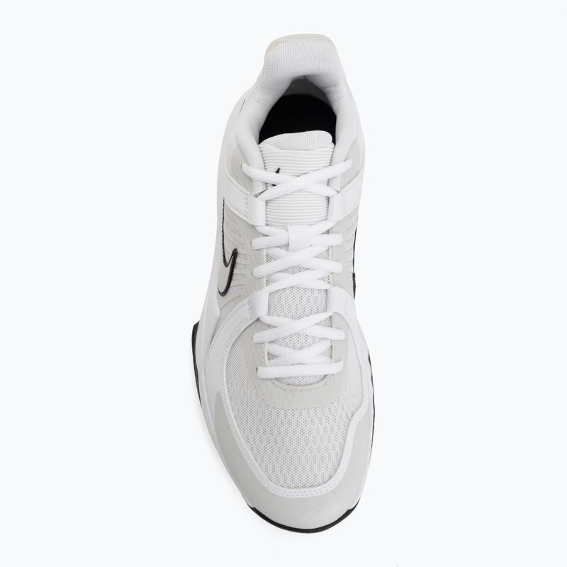 Volleyball shoes Nike Zoom Hyperspeed Court 2 white/metallic silver/black 5