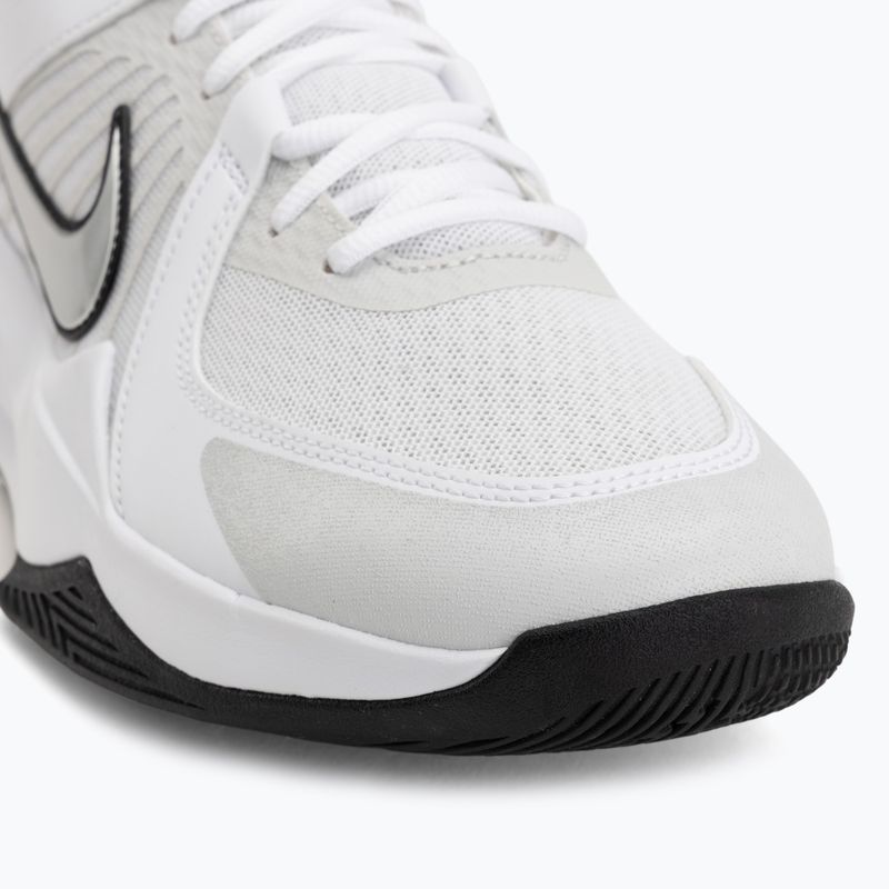 Volleyball shoes Nike Zoom Hyperspeed Court 2 white/metallic silver/black 7