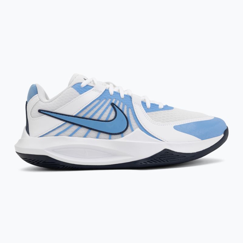 Volleyball shoes Nike Zoom Hyperspeed Court 2 white/valor blue/midnight navy 2