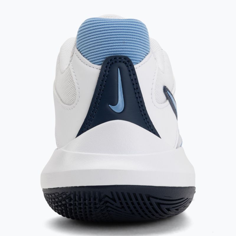 Volleyball shoes Nike Zoom Hyperspeed Court 2 white/valor blue/midnight navy 6