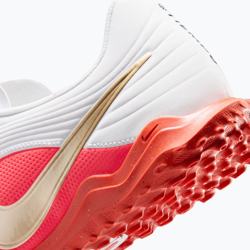 Men's football boots Nike Tiempo Maestro Club White/Bright Crimson/Blur 6