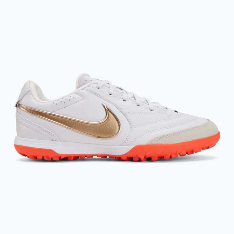 Men's football boots Nike Tiempo Ligera Pro White/Bright Crimson/Blur 2