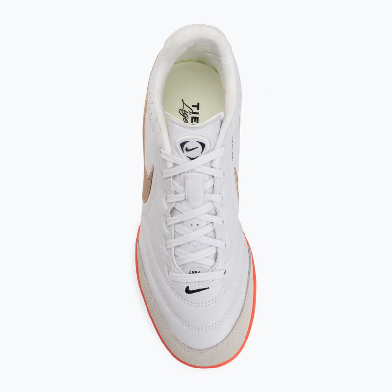 Men's football boots Nike Tiempo Ligera Pro White/Bright Crimson/Blur 5