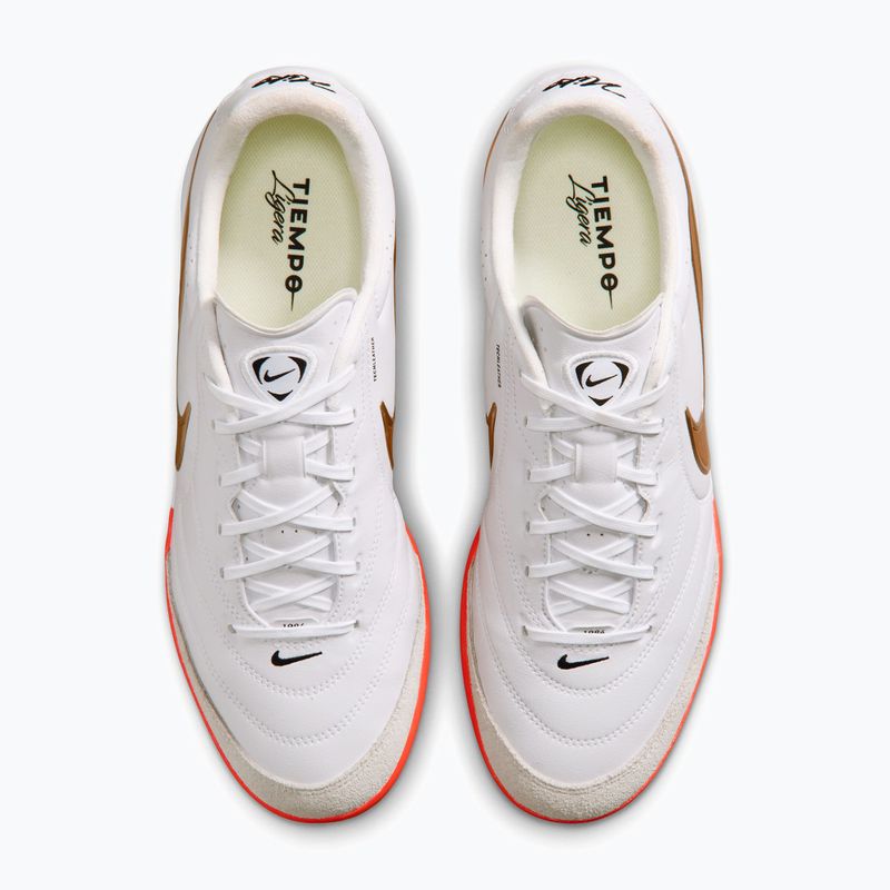 Men's football boots Nike Tiempo Ligera Pro White/Bright Crimson/Blur 3