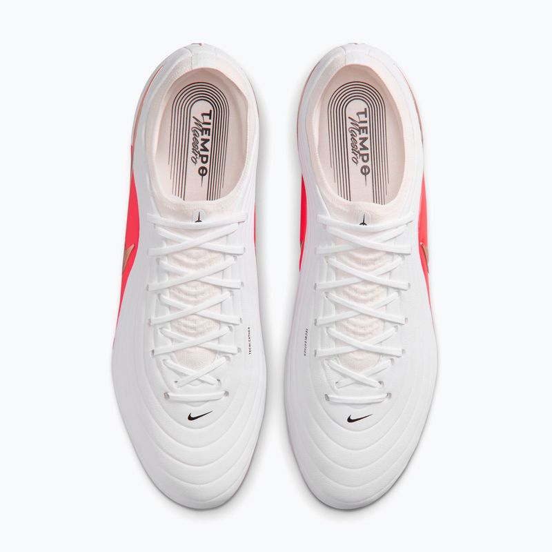 Men's football boots Nike Tiempo Maestro Elite White/Bright Crimson/Blur 3