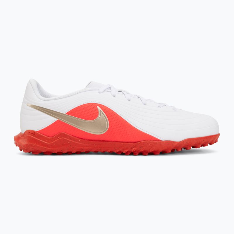 Men's football boots Nike Tiempo Maestro Club White/Bright Crimson/Blur 2