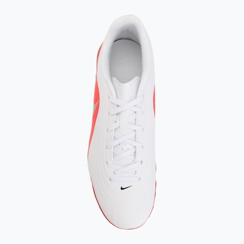 Men's football boots Nike Tiempo Maestro Club White/Bright Crimson/Blur 5