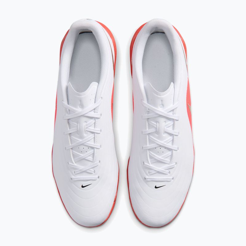 Men's football boots Nike Tiempo Maestro Club white/bright crimson/blur 3