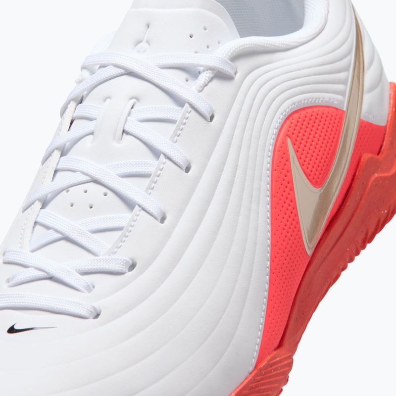 Men's football boots Nike Tiempo Maestro Club white/bright crimson/blur 5