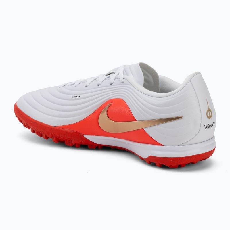 Men's football boots Nike Tiempo Maestro Academy white/bright crimson/blur 3