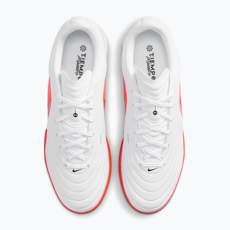 Men's football boots Nike Tiempo Maestro Academy white/bright crimson/blur 3