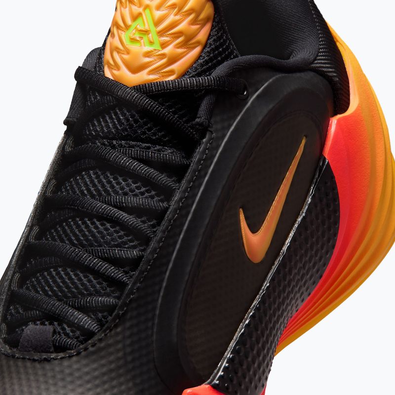 Men's basketball shoes Nike Giannis Freak 8 Black/Laser Crimson/Laser Orange 5