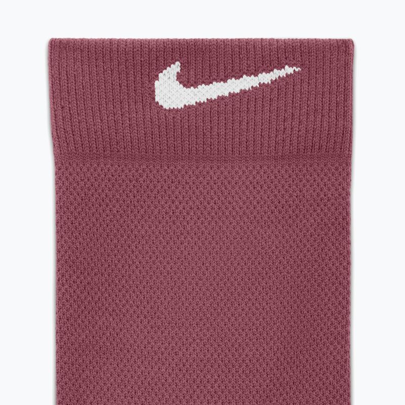 Socks Nike Run Midweight Crew pink smoke/pink rise/white 4