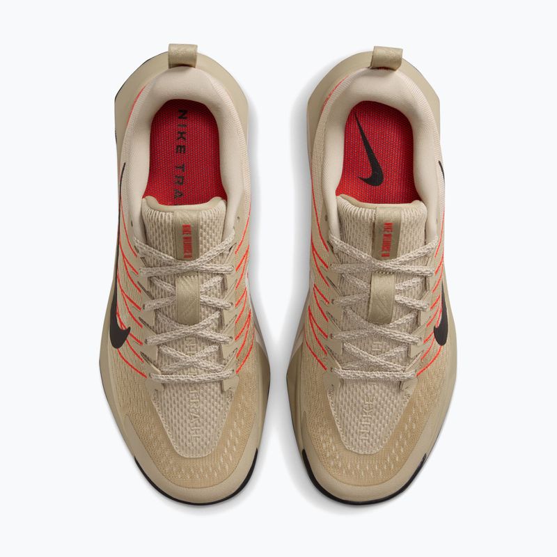 Men's running shoes Nike Wildhorse 10 linen/light crimson/pure platinum/tough red 5