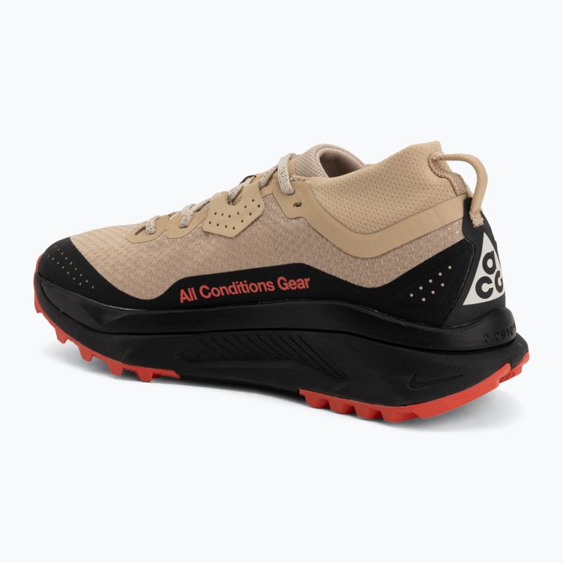 Men's running shoes Nike ACG Zegama Trail GORE-TEX linen/light crimson/light orewood brown/black 3