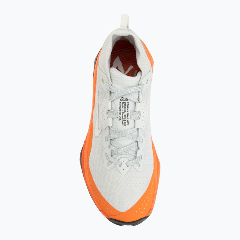 Women's running shoes Nike ACG Zegama GORE-TEX light silver/safety orange/summit white 5