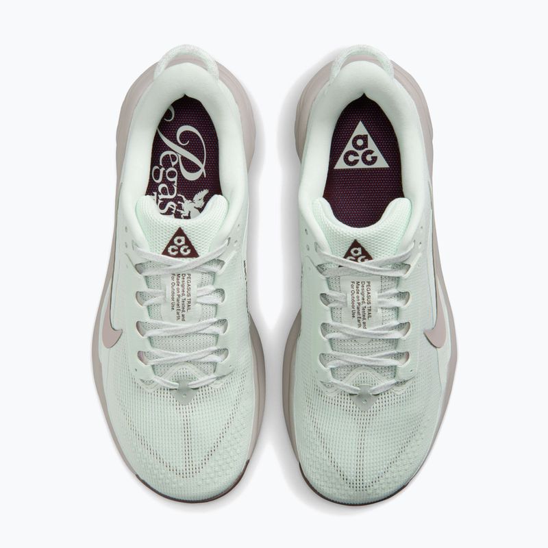 Women's running shoes Nike ACG Pegasus Trail barely green/light bone/silver lilac 5