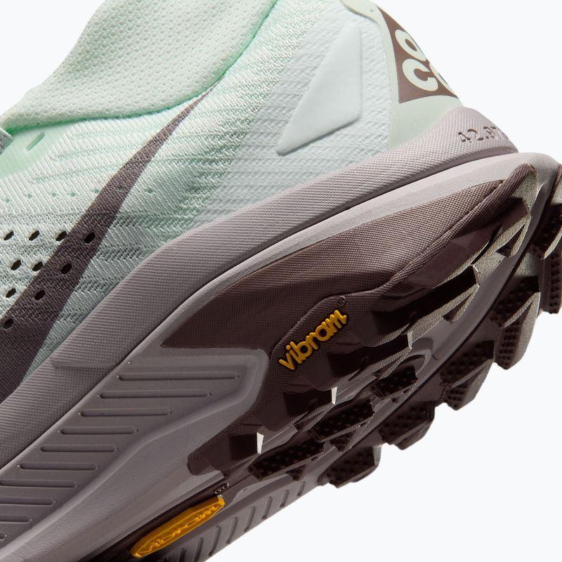 Women's Nike ACG Zegama Trail running shoes in Barely Green/Tattoo/Silver Lilac 6