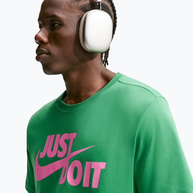 Men's T-shirt Nike Sportswear JDI classic green 4