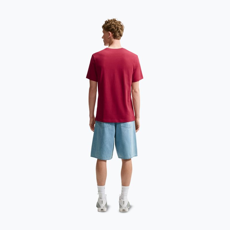 Men's T-shirt Nike Sportswear Club tough red/football blue 4