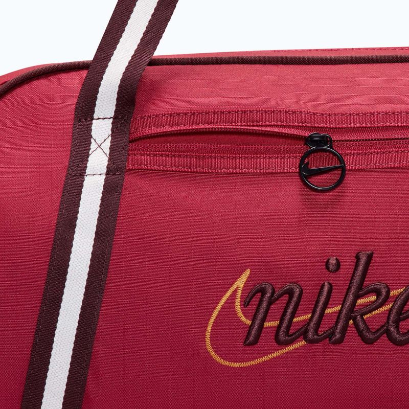 Women's training bag Nike Gym Club Retro 24 l tough red/mystic dates/mystic dates 6
