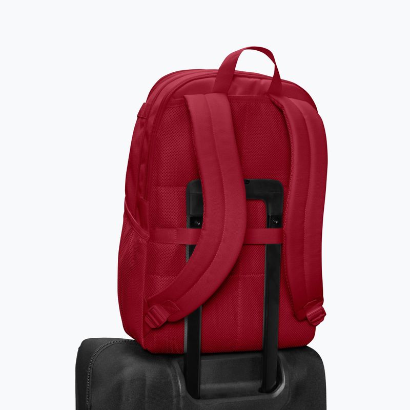 Backpack Nike Brasilia 24 l tough red/black/reflect silver 6