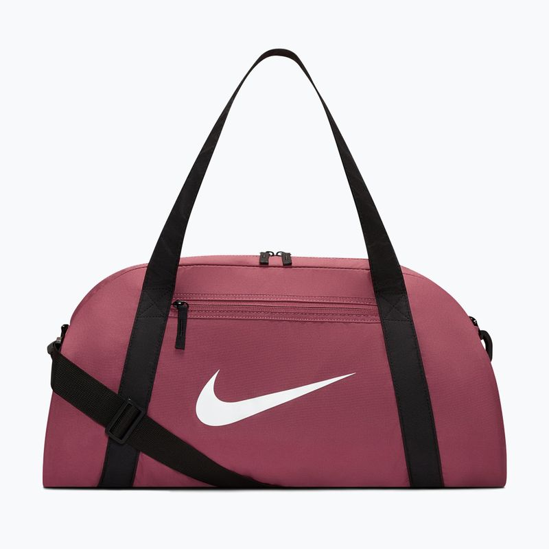Women's training bag Nike Gym Club 24 l pink smoke/black/white