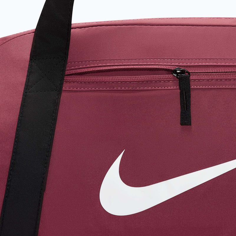 Women's training bag Nike Gym Club 24 l pink smoke/black/white 6