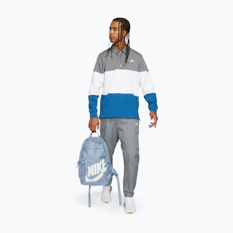 Urban backpack Nike Elemental 21 l light armory blue/light armory blue/white 11