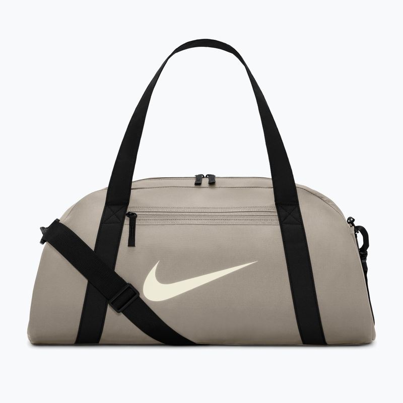 Women's training bag Nike Gym Club 24 l cream ii/black/sail