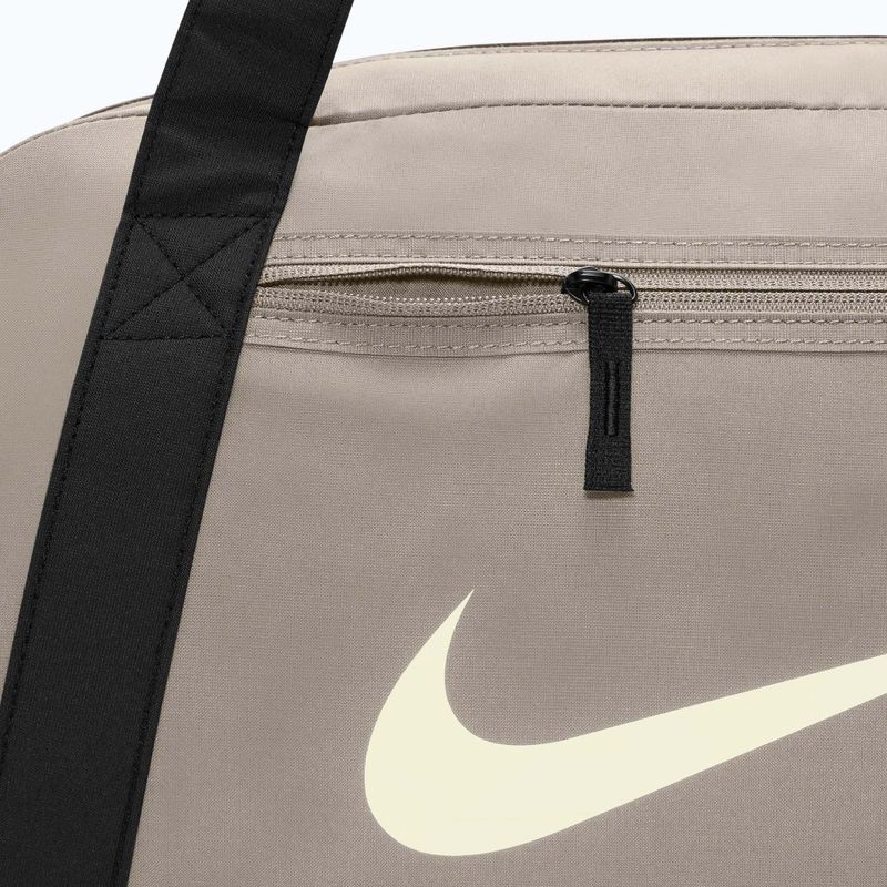 Women's training bag Nike Gym Club 24 l cream ii/black/sail 6