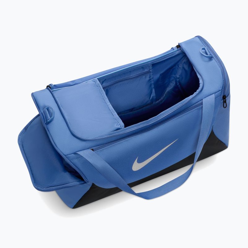 Training bag Nike Brasilia Duffel Small 40 l indigo storm/black 4