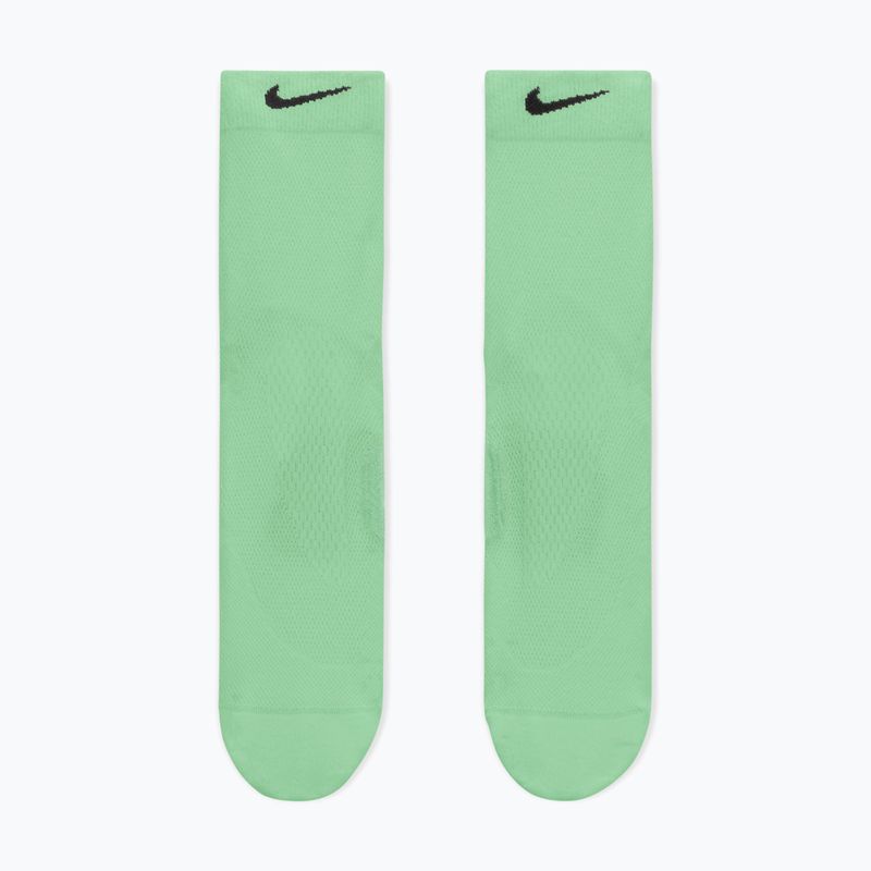 Socks Nike Run Midweight Micro Crew cucumber calm/black/black 2