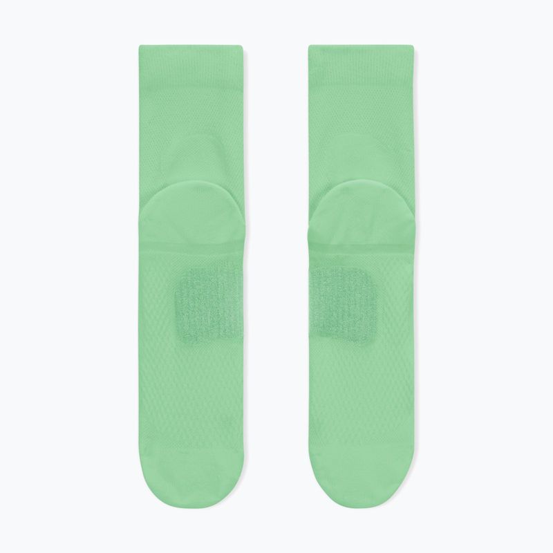Socks Nike Run Midweight Micro Crew cucumber calm/black/black 3