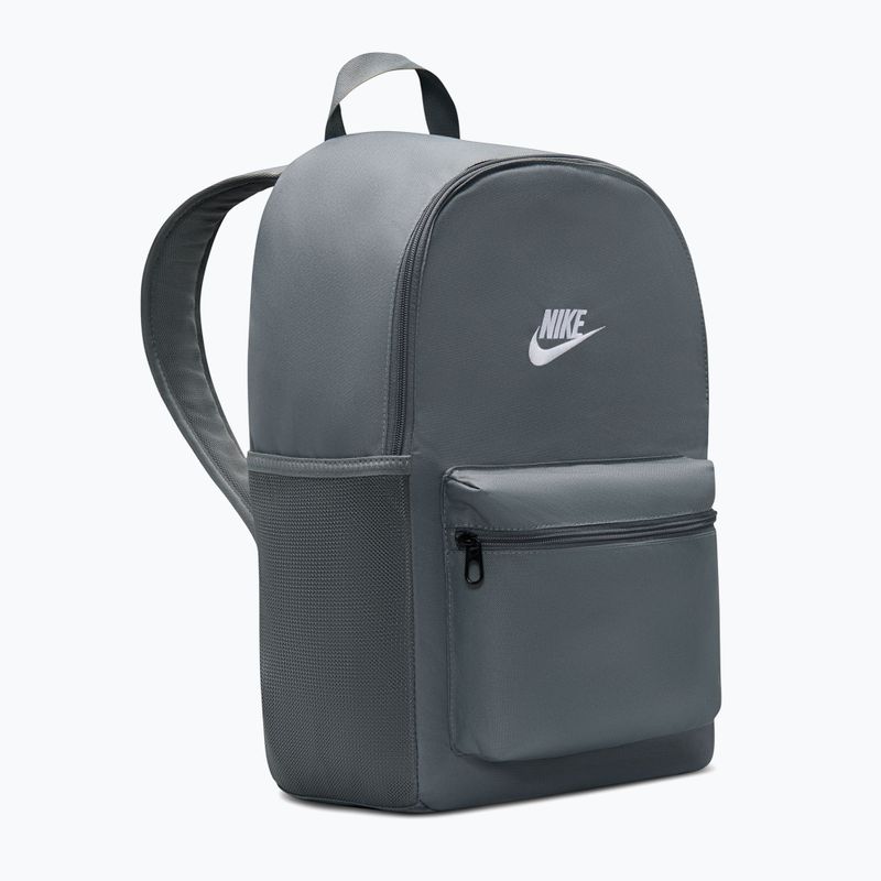 Urban backpack Nike Heritage 23 l smoke grey/smoke grey/white 2