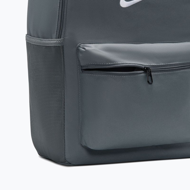 Urban backpack Nike Heritage 23 l smoke grey/smoke grey/white 5