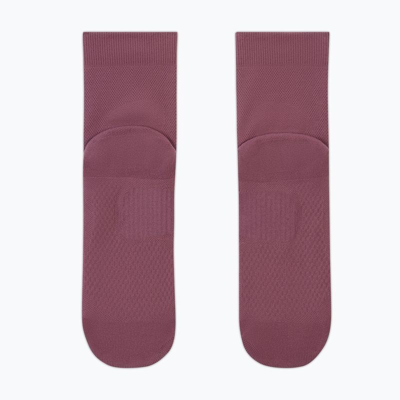 Socks Nike Run Midweight Micro Crew pink smoke/pink rise/white 3
