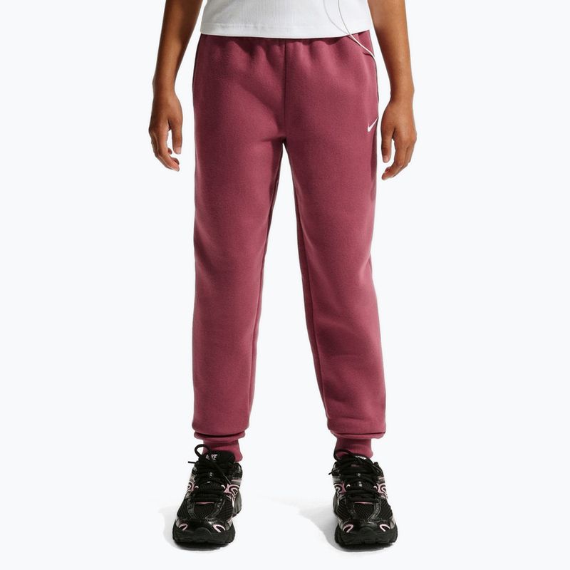 Children's trousers Nike Sportswear Studio pink smoke/white