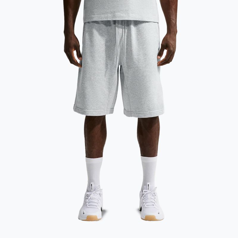 Men's training shorts Nike N.A.C. light smoke grey/heather/light smoke grey
