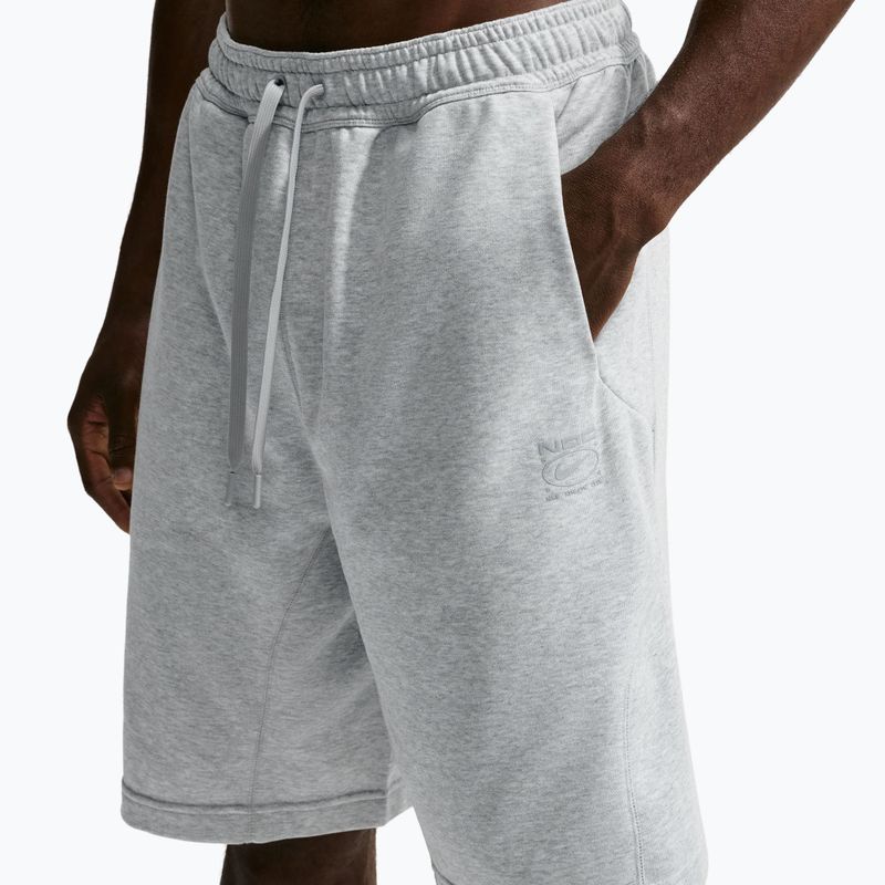 Men's training shorts Nike N.A.C. light smoke grey/heather/light smoke grey 3