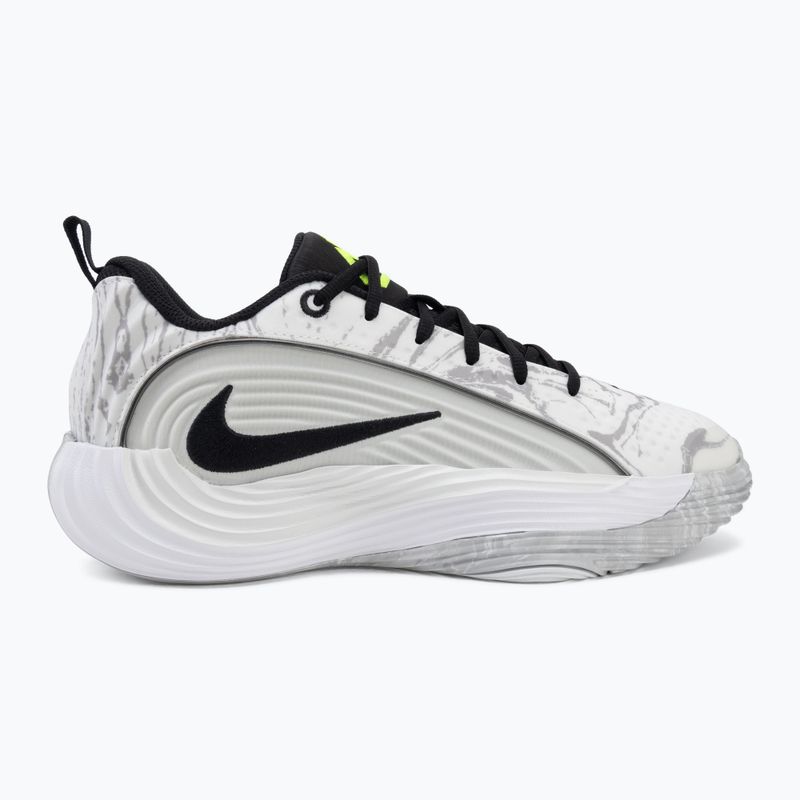 Men's basketball shoes Nike Giannis Immortality 5 white/off white/metallic silver 2