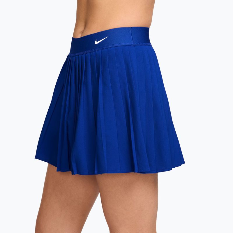 Skirt Nike Victory Dri-Fit High-Waisted Pleated old royal/white 3